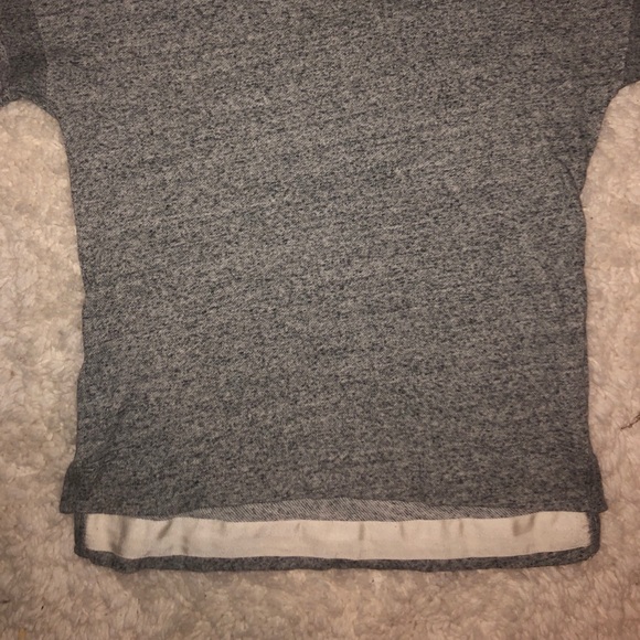 Gray Sweater w/ White line - Picture 1 of 2